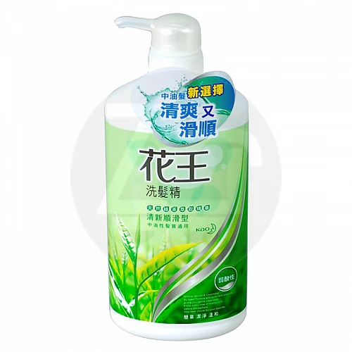 花王洗髮精-清新順滑750ml